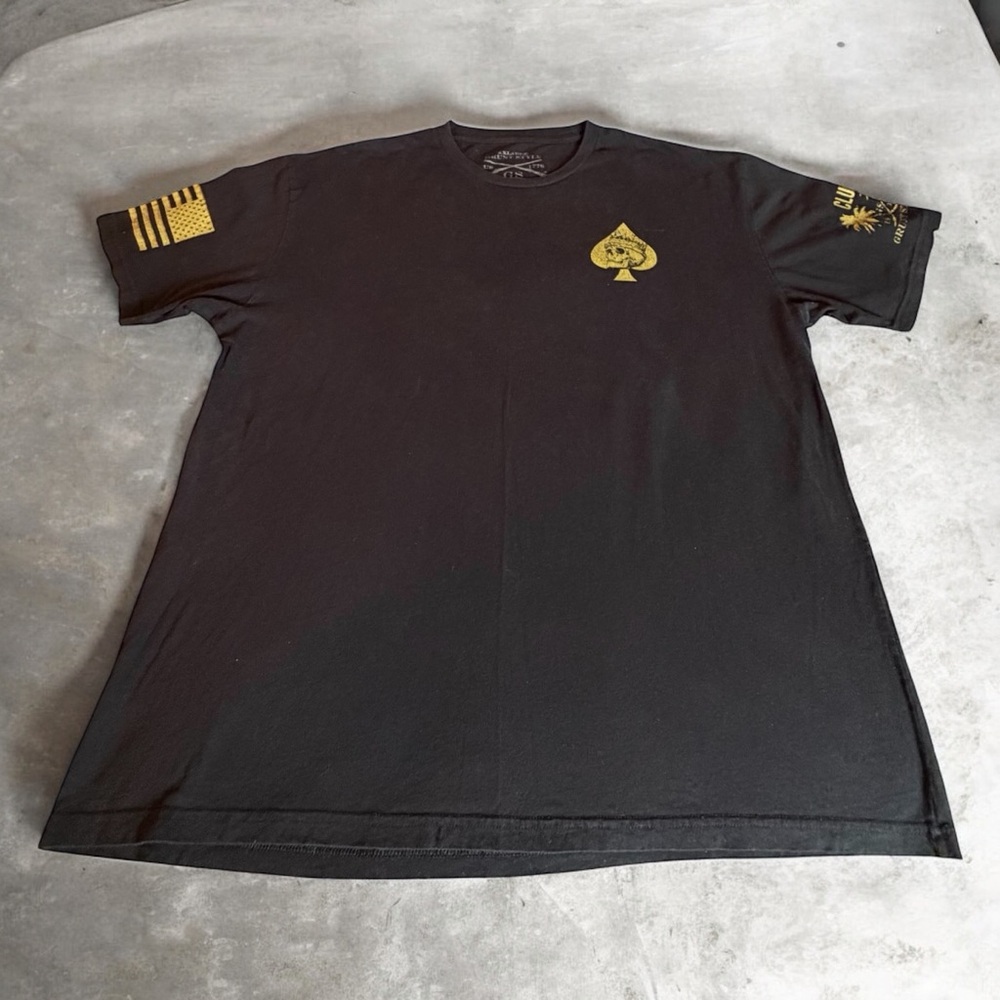 GRUNT STYLE MEN’S GRAPHIC T-SHIRT “HAIL TO THE KING” SIZE XXL